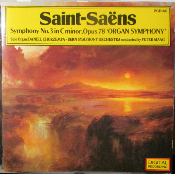 Symphony No.3 In C-minor, Opus 78 'Organ Symphony'