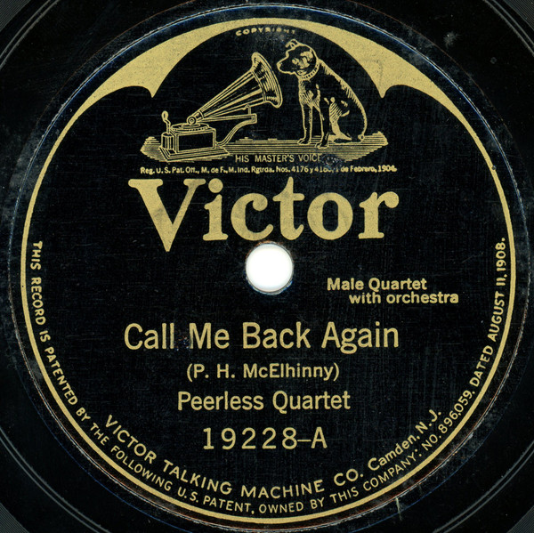 Call Me Back Again / Norine Maureen