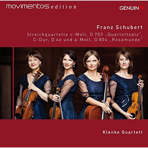 Streichquartette C-Moll, D 703 „Quartettsatz“, C-Dur, D 46 Und A-Moll, D 804 „Rosamunde“