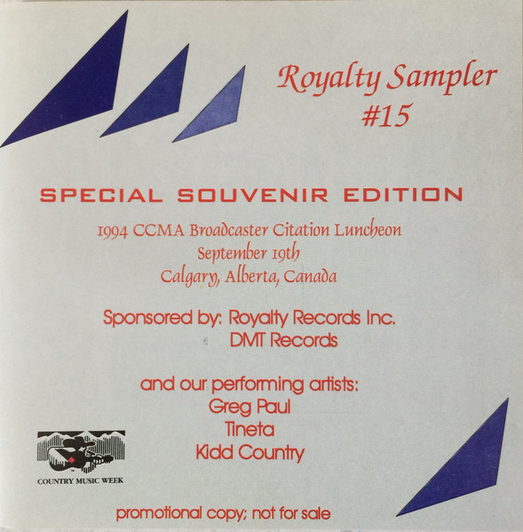 Royalty Sampler #15 - Special Souvenir Edition