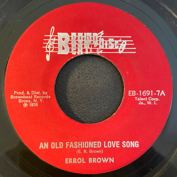 An Old Fashioned Love Song / Old Fashioned Dub