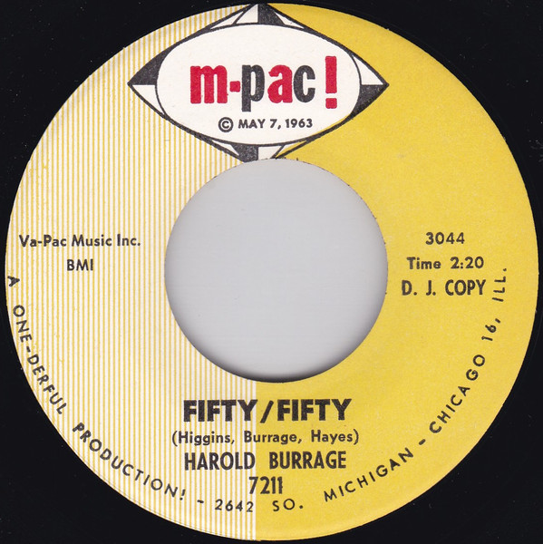 Baby I'm Alright / Fifty Fifty