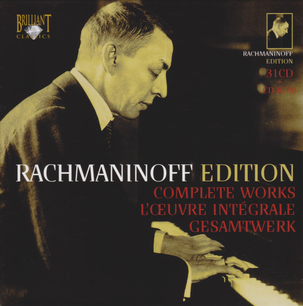 Rachmaninoff Edition/ (Complete Works = L’œuvre Intègrale = Gesamtwerk