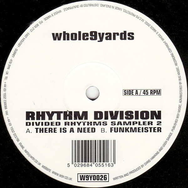 Divided Rhythms Sampler 2