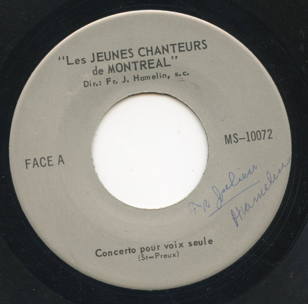 Concerto Pour Voix Seule / Au Printemps