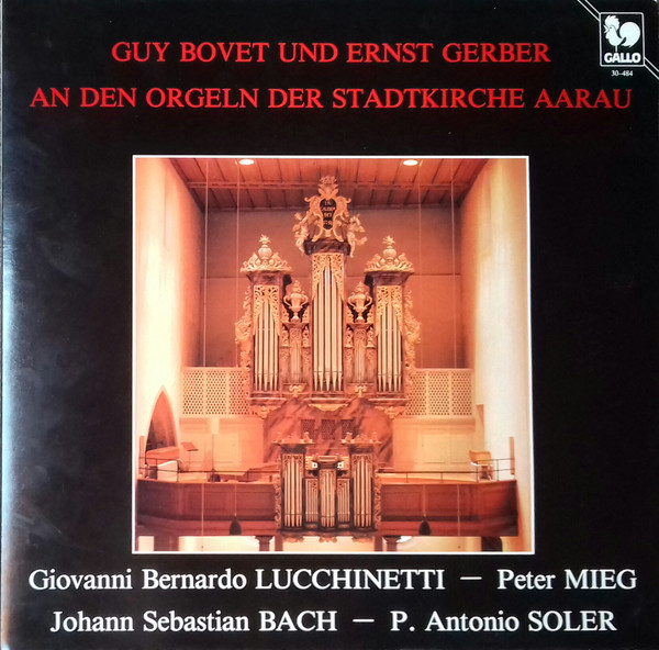 Guy Bovet Und Ernst Gerber An Den Orgeln Der Stadtkirche Aarau