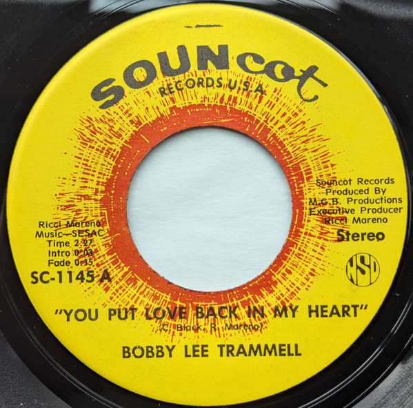 You Put Love Back In My Heart / I Lost The Girl I Love Tonight