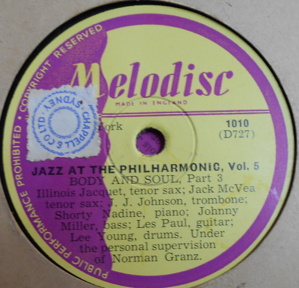 Jazz At The Philharmonic Volume 5