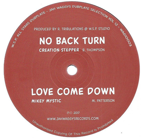 No Back Turn / Love Come Down