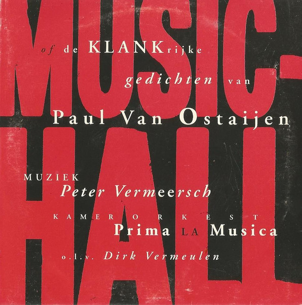 Music-Hall De Klankrijke Gedichten van Paul Van Ostaijen