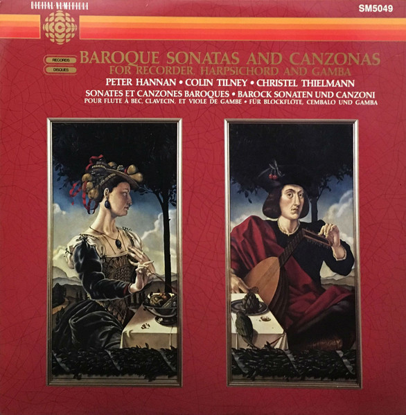 Baroque Sonatas And Canzonas For Recorder, Harpsichord And Gamba