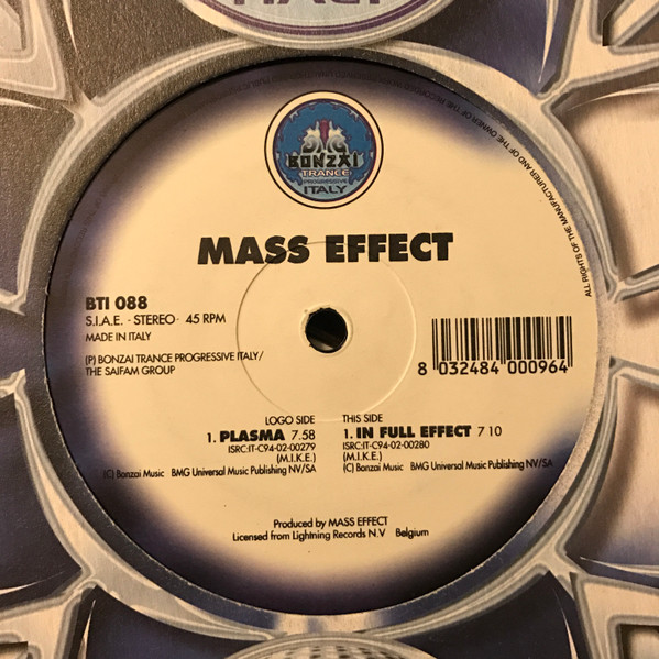 Plasma / In Full Effect