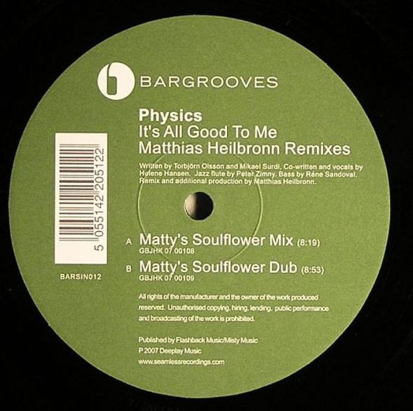 It's All Good To Me (Matthias Heilbronn Remixes)