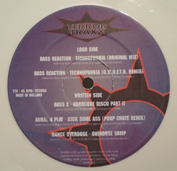 "Shoop" There It Is..... The Terror Traxx Sampler Volume One