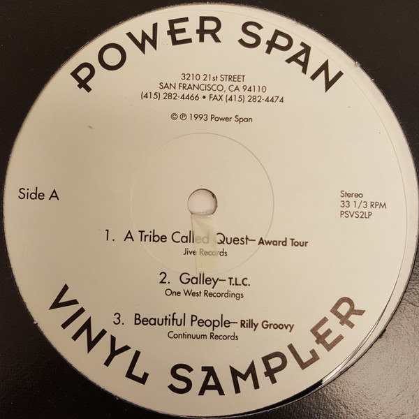 Power Span Vinyl Sampler 2