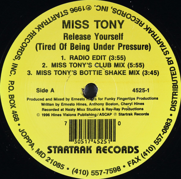 Release Yourself (Tired Of Being Under Pressure)