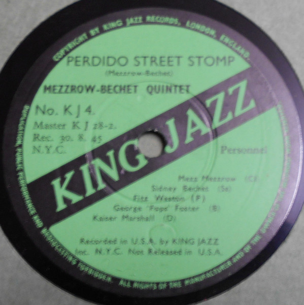 Perdido Street Stomp / De Luxe Stomp