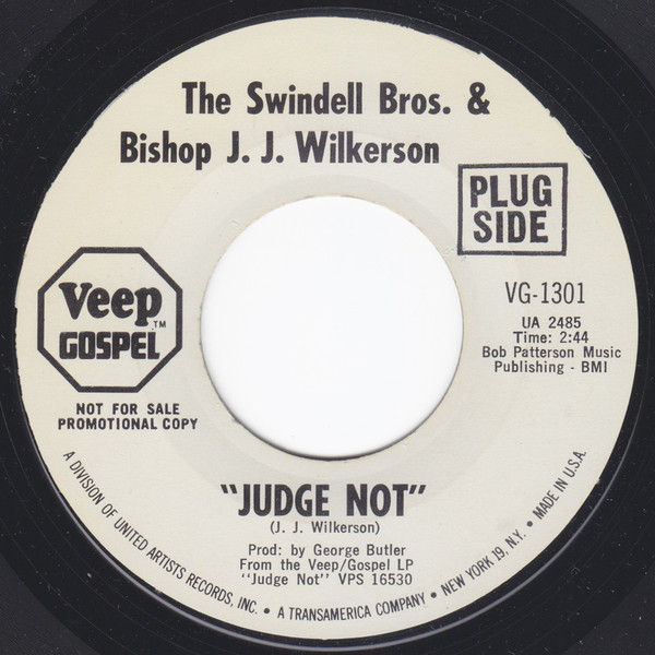 Judge Not