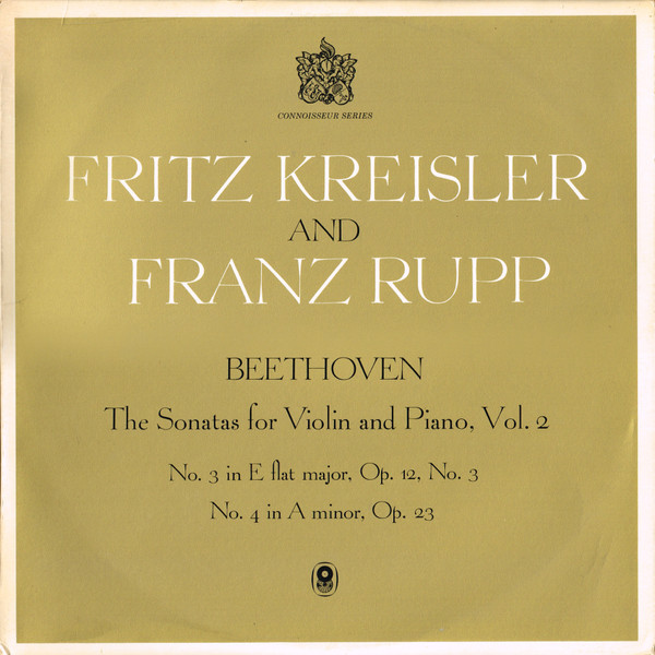 The Sonatas For Violin And Piano, Vol. 2 / No. 3 In E Flat Major, Op. 12, No. 3 / No. 4 In A Minor, Op. 23