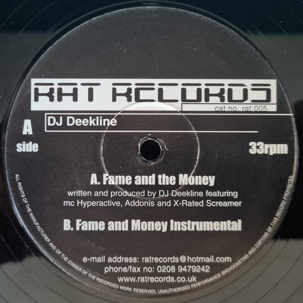 Fame And The Money