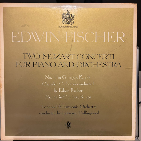 Piano Concerto No. 17 In G Major, K. 453 / Piano Concerto No. 24 In C Minor, K. 491