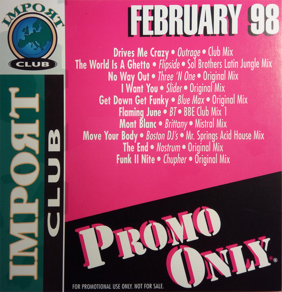 Promo Only Import Club: February 98