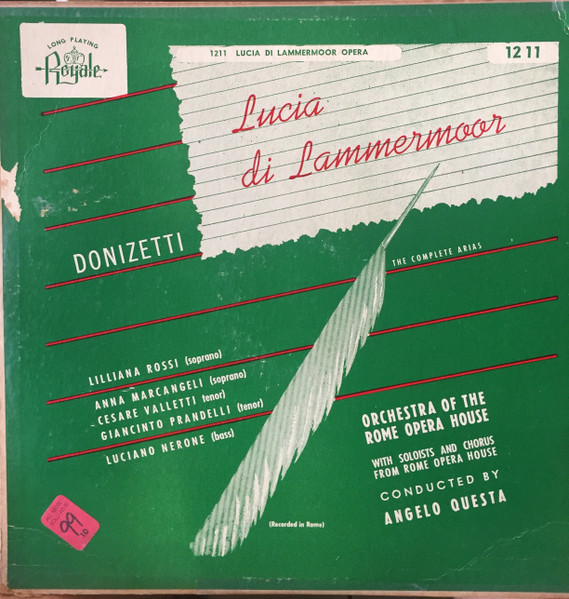 Lucia Di Lammermoor - The Complete Arias