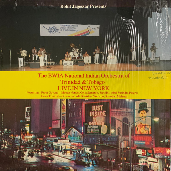 The BWIA National Indian Orchestra Of Trinidad & Tobago Live In New York