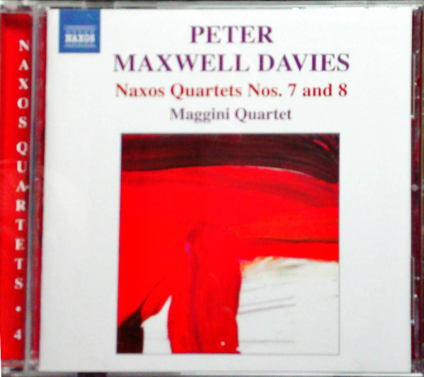 Naxos Quartets Nos. 7 And 8