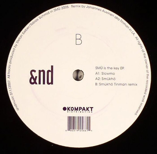 SMÜ Is The Key EP