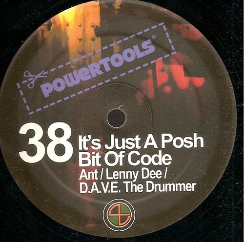 It's Just A Posh Bit Of Code