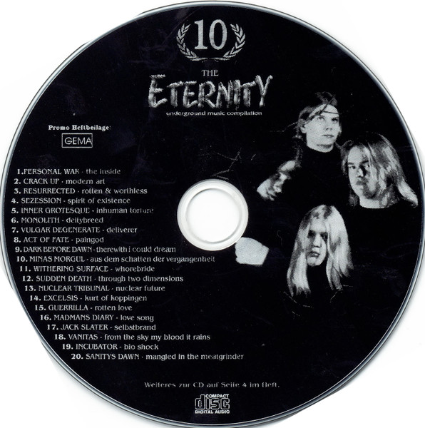 The Eternity Underground Music Compilation 10