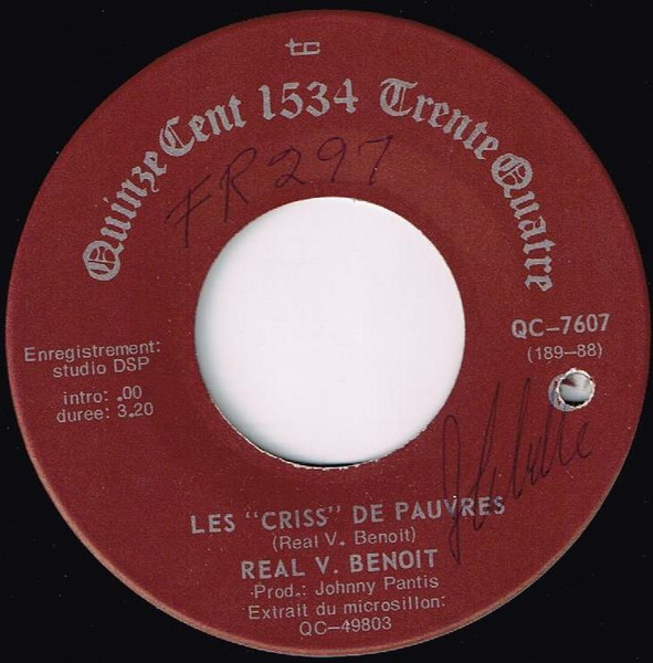 Les "Criss" De Pauvres