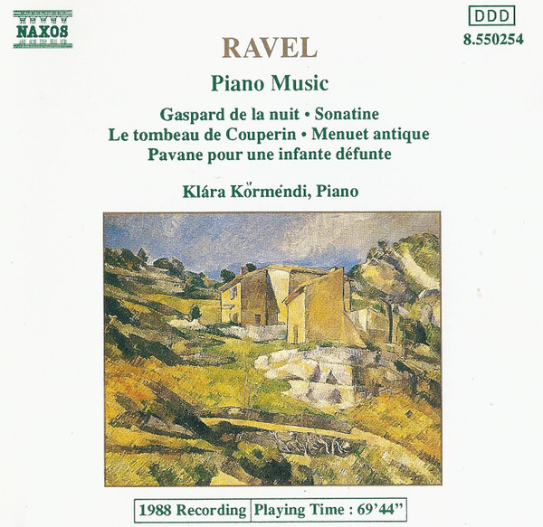Piano Music - Gaspard De La Nuit / Sonatine / Le Tombeau De Couperin / Menuet Antique / Pavane Pour Une Infante Défunte