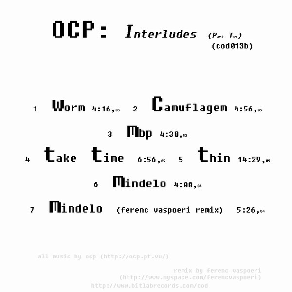 Interludes (Part Two)