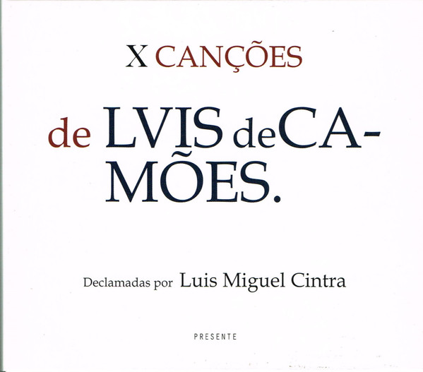 X Canções De Lvis De Camões