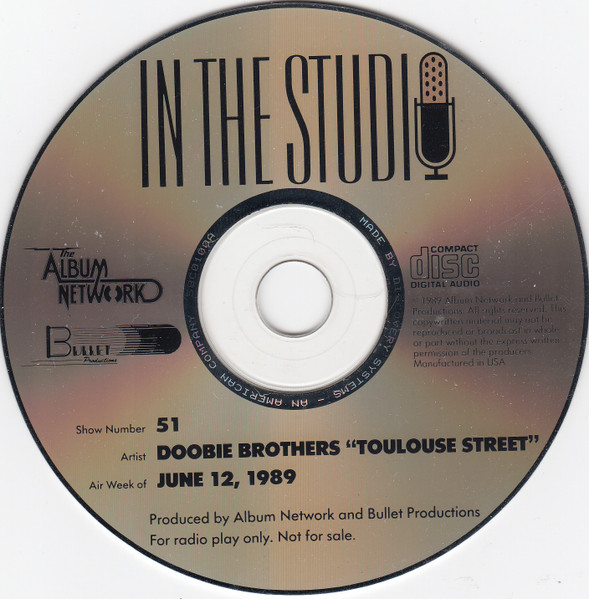 In The Studio: "Toulouse Street"