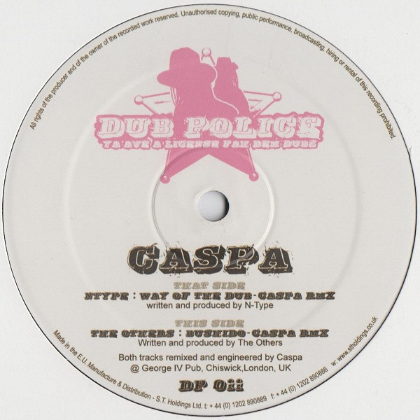 Way Of The Dub (Caspa Rmx) / Bushido (Caspa Rmx)