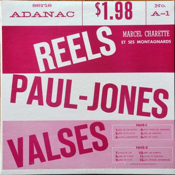Reels, Paul-Jones, Valses