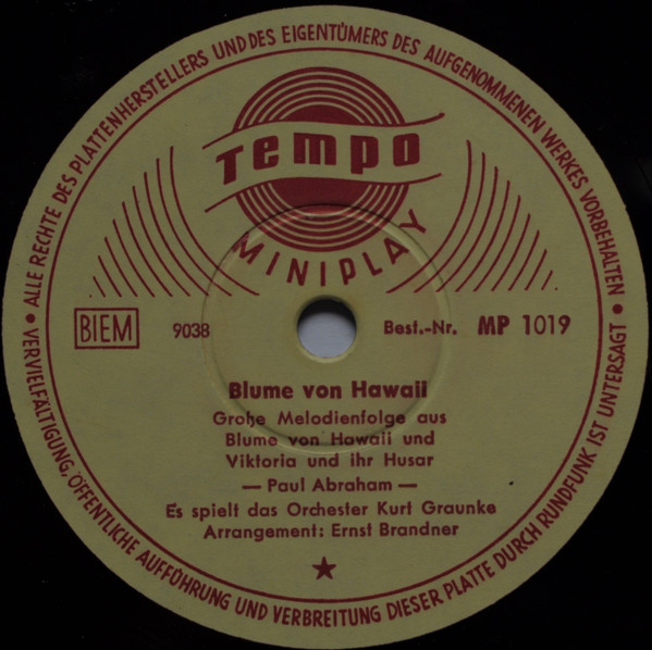 Blume Von Hawaii / Im Weißen Rößl