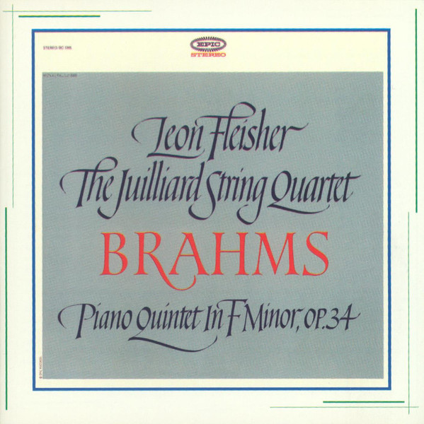 Brahms: Quintet For Piano & Strings in F Minor, Op. 34