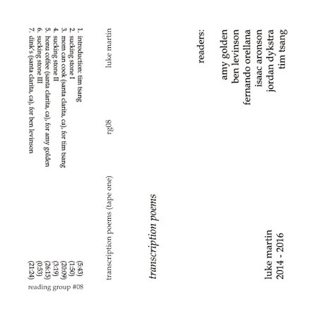 Transcription Poems