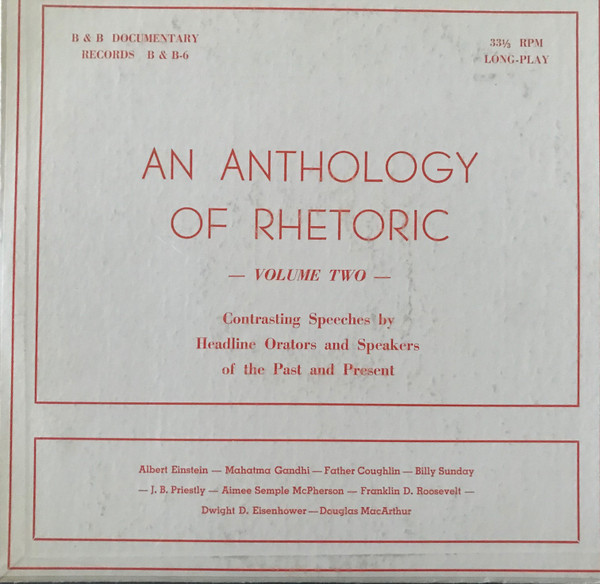 An Anthology Of Rhetoric