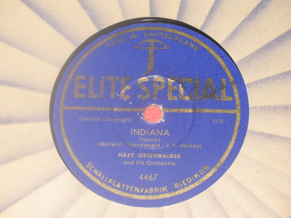 Indiana / I Can't Get Started