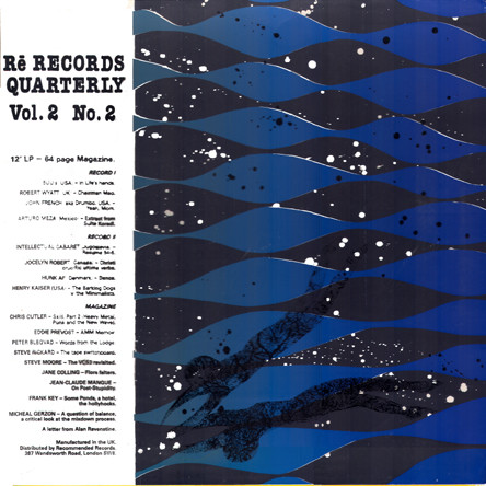 Rē Records Quarterly Vol. 2 No. 2