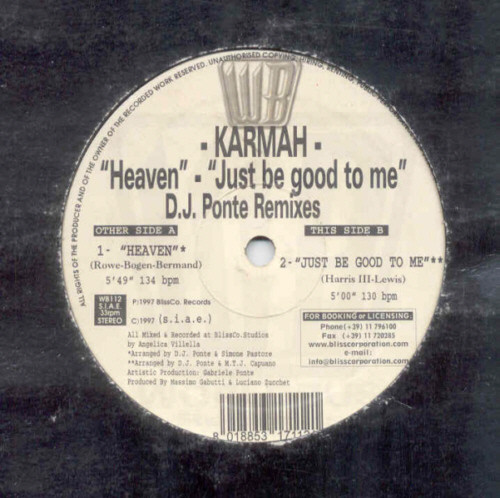 Heaven / Just Be Good To Me