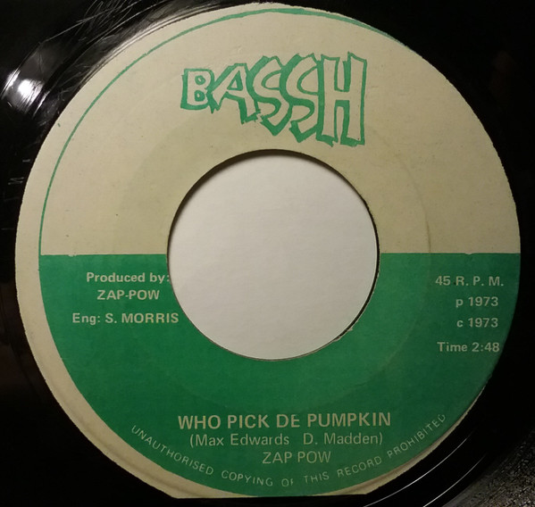 Who Pick De Pumpkin