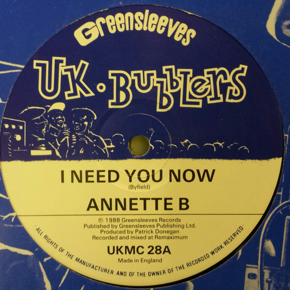 I Need You Now
