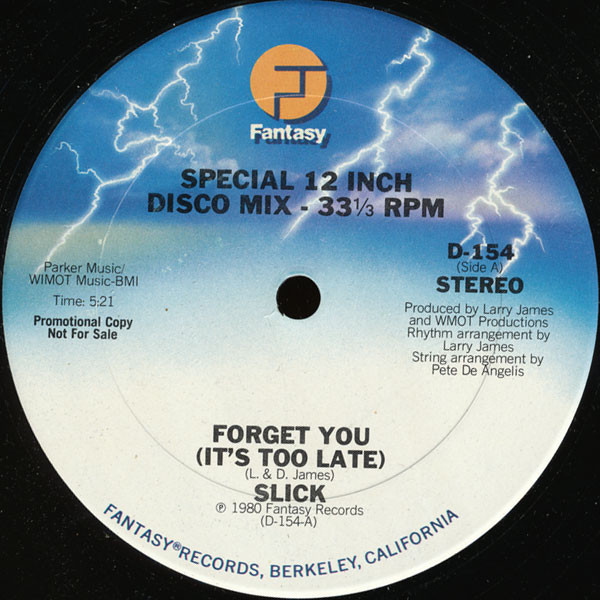 Forget You (It's Too Late)
