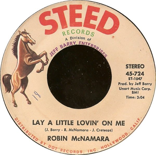 Lay A Little Lovin' On Me / I'll Tell You Tomorrow